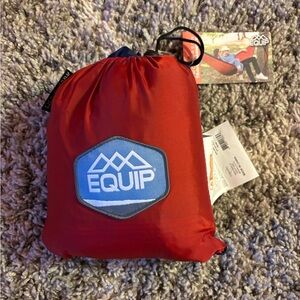 Equip Two-Person Red and Blue Hammock